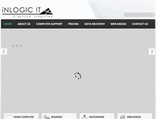 Tablet Screenshot of inlogicit.com